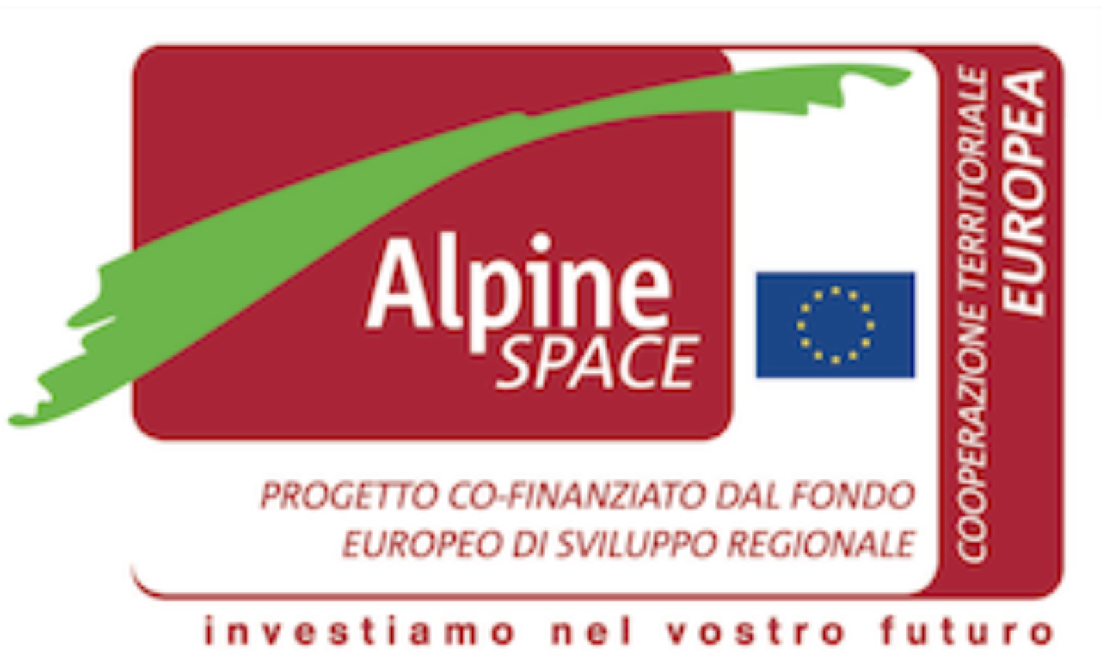 Alpine Space Progetto cofinanziato dal fondo europeo di sviluppo regionale